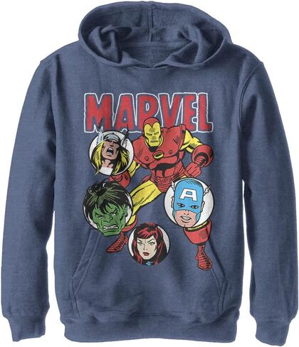 Marvel unisex-child Marvel Squad Hooded Sweatshirt in Saudi Arabia
