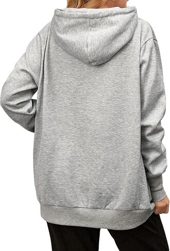 سويت شيرت نسائي من QWINEE بغطاء للرأس للأمومة مزود بغطاء للرأس وكتف منسدل ورباط للممرضات in Kuwait