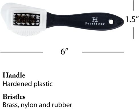 FootFitter Suede and Nubuck Leather Cleaner Brush- 4 Way Cleaner Tool for Shoes and Boots in Kuwait