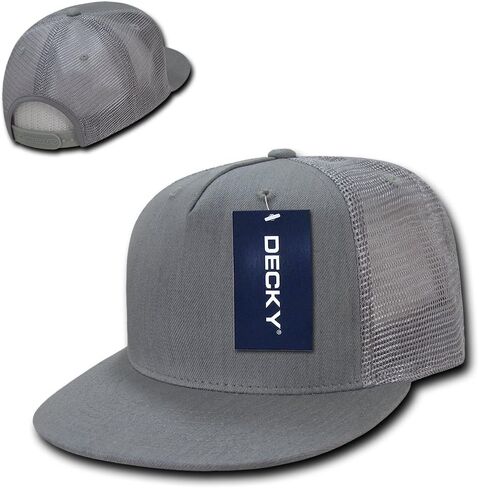 DECKY 5 Panel Denim Trucker Hat in Kuwait