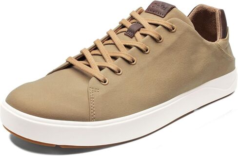 OLUKAI Lae'ahi Li Men's Sneakers, Drop-in Heel & All-Day Comfort, Breathable Lining, Waxed Canvas in Saudi Arabia