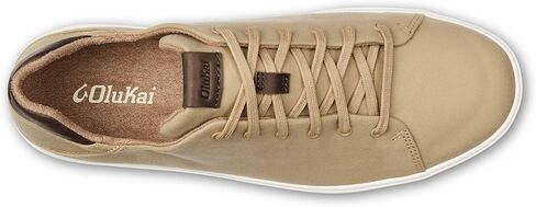 OLUKAI Lae'ahi Li Men's Sneakers, Drop-in Heel & All-Day Comfort, Breathable Lining, Waxed Canvas in Saudi Arabia