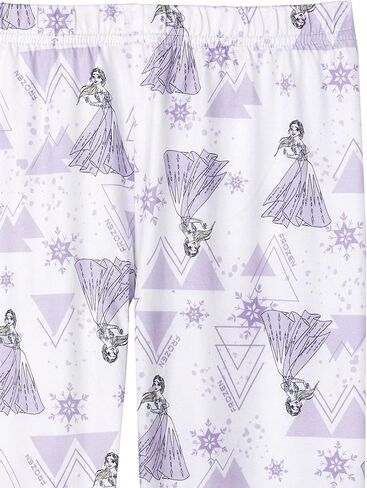 مجموعة ملابس داخلية حرارية للفتيات من ديزني فروزن للأطفال مكونة من قطعتين قميص بطبقة أساسية وبنطلون ضيق طويل للفتيات بيجامات in Kuwait