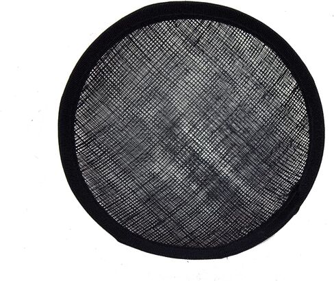 Humboldt Haberdashery Sinamay Circle Fascinator Hat Base 5 1/2" Diameter in Kuwait