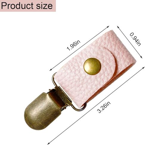 قطعتان من مشبك القبعة للسفر على الحقيبة من جلد البولي يوريثان، مشبك قبعة للأمتعة وحقيبة اليد، مشبك حامل للقبعة للنساء في الهواء الطلق، ملحقات السفر، رفيق القبعة (أسود + وردي) in Kuwait