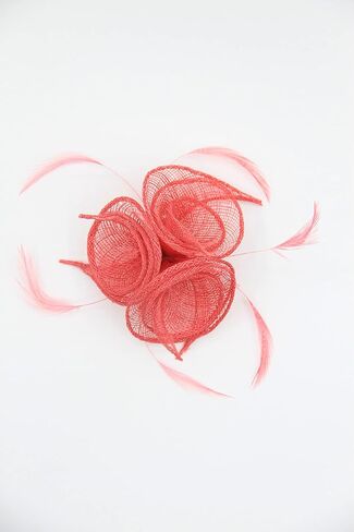 Petty Hatty Small Sinamay Fascinators for Women Girls 2023 Kentucky Derby Hats for Tea Party Dancing Church Weddings in Kuwait