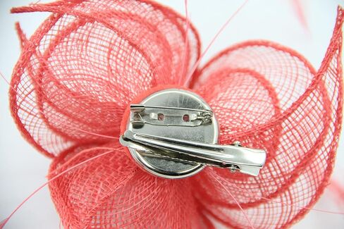 Petty Hatty Small Sinamay Fascinators for Women Girls 2023 Kentucky Derby Hats for Tea Party Dancing Church Weddings in Kuwait