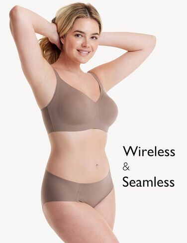 حمالة صدر لاسلكية من COMFELIE بدون خياطة للنساء، ظهر ناعم من أجلها 2.0 Beyond Multi-Way Everyday Bralette EB049 in Saudi Arabia