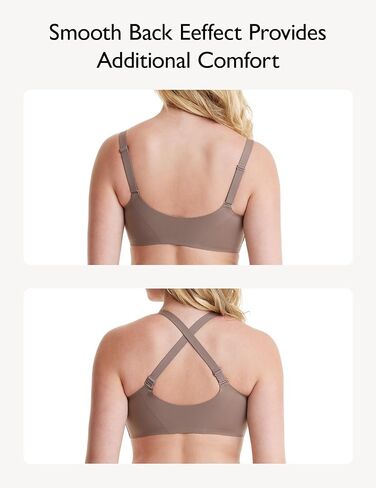 حمالة صدر لاسلكية من COMFELIE بدون خياطة للنساء، ظهر ناعم من أجلها 2.0 Beyond Multi-Way Everyday Bralette EB049 in Saudi Arabia