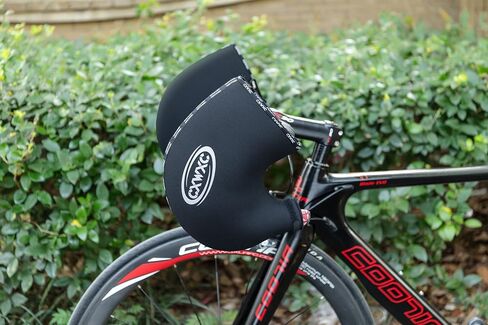 Handlebar Mittens- Windproof & Waterproof Fat Bike Bar Covers - Commuter Mountain Road Bicycle Bar Warmer Covers for Winter Cycling in Kuwait