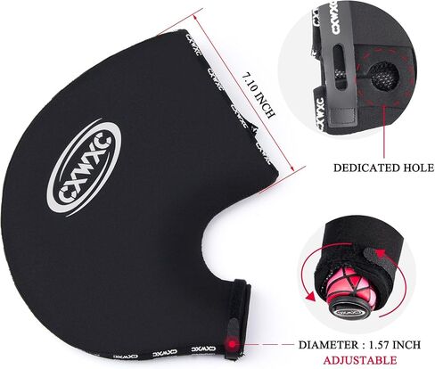 Handlebar Mittens- Windproof & Waterproof Fat Bike Bar Covers - Commuter Mountain Road Bicycle Bar Warmer Covers for Winter Cycling in Kuwait