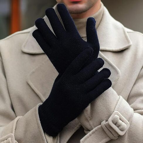 WEICHUANGXIN 6 Pairs Knit Gloves for Women Cold Weather Men‘s Winter Magic Gloves Adult Warm Stretch Gloves Bulk in Saudi Arabia