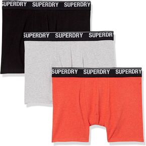 Superdry Men's Boxer Multi Triple Pack in Kuwait