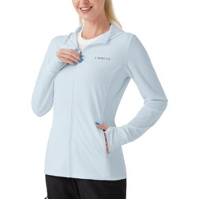 Women's UPF 50+ Sun Protection Hoodie Jacket Long Sleeve Sun Shirts Hiking Outdoor Performance with Pockets