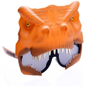 Sunstaches Jurassic World Triceratops Costume Dress Up Sunglasses one size fits most in Kuwait