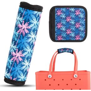 ملحقات Bogg-Bag، غطاء مقبض لحقيبة Bogg، واقيات مقبض حقيبة الشاطئ المطاطية السميكة، تخفف ضغط الكتف وتمنع أشرطة الكتف من الانزلاق عن الكتفين
