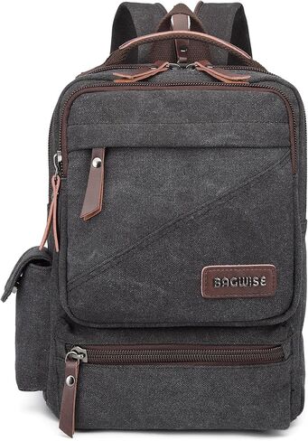 حقيبة ظهر من القماش من باجوايز للنساء والرجال، حقيبة ظهر كلاسيكية مقاومة للماء in Kuwait