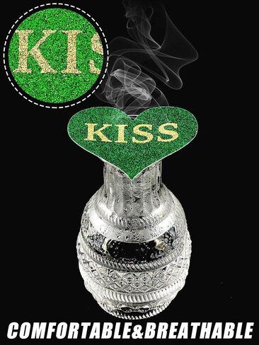 12 Pairs St. Patrick's Day Nipple Covers Pasties Green Shamrock Nipple Covers Disposable Pasties Self Adhesive Irish Glitter Pasties Invisible Holiday Festival Nipple Cover for Women Girls in Saudi Arabia