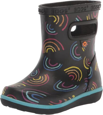 BOGS Unisex-Child Kids' Skipper Ii Rain Boot Rainbow in Kuwait