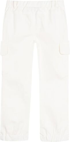 Mud Kingdom Boys Cargo Joggers Pant Elastic Waist with Hoop Pull On Outdoor Woven with Pockets in Saudi Arabia