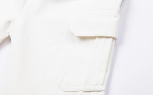 Mud Kingdom Boys Cargo Joggers Pant Elastic Waist with Hoop Pull On Outdoor Woven with Pockets in Saudi Arabia