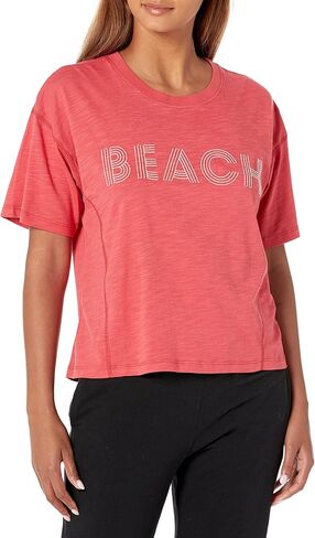 PJ Salvage Women's Loungewear Rocket Beach Short Sleeve T-Shirt in Saudi Arabia