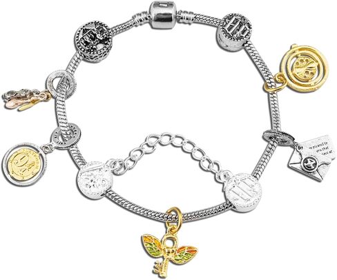 Ibiwe هاري الفخار سوار هاري الهدايا بوتر المجوهرات هدية للنساء ابنة الابن في سن المراهقة الفتيات الفتيان هاري بوتر البضائع الملحقات السلع تخزين المواد لمحبي صديق عيد ميلاد in Kuwait