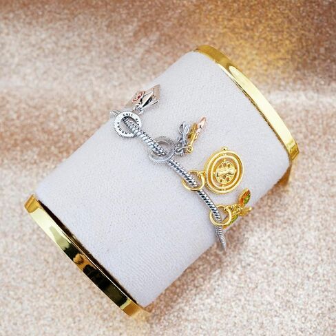 Ibiwe هاري الفخار سوار هاري الهدايا بوتر المجوهرات هدية للنساء ابنة الابن في سن المراهقة الفتيات الفتيان هاري بوتر البضائع الملحقات السلع تخزين المواد لمحبي صديق عيد ميلاد in Kuwait