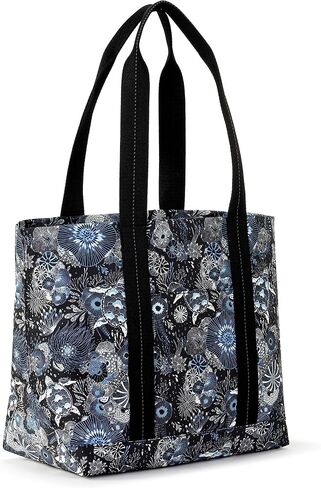 Sakroots Fairfax Tote in EcoTwill, Double Shoulder Straps, Midnight Seascape in Saudi Arabia