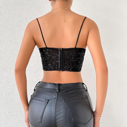المرأة الأزهار الدانتيل كامي المحاصيل الأعلى السباغيتي حزام شير شبكة مشد بوستير قمم Bralette in Kuwait