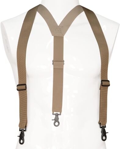 Atlas 46 24/7 Comfort-Tuff 3 Point Suspenders, Black, Black, One size in Kuwait