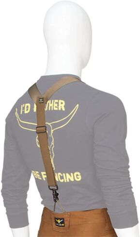 Atlas 46 24/7 Comfort-Tuff 3 Point Suspenders, Black, Black, One size in Kuwait