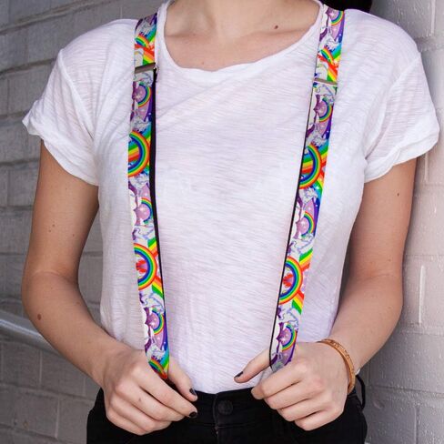 Buckle-Down Unisex-Adult's Suspender-Unicorns, Multicolor, One Size in Saudi Arabia
