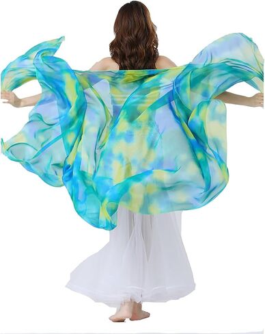 XChangeFun 250x120 سنتيمتر وشاح الرقص الشرقي الحجاب وشاح اليد ألقيت التدرج التعادل صبغ الرقص وشاح الحجاب in Kuwait