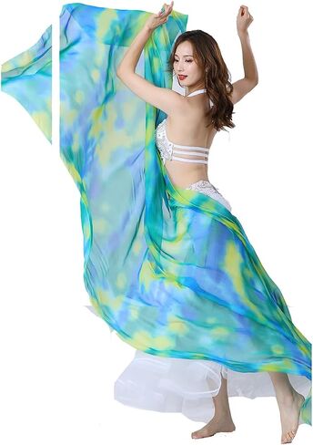 XChangeFun 250x120 سنتيمتر وشاح الرقص الشرقي الحجاب وشاح اليد ألقيت التدرج التعادل صبغ الرقص وشاح الحجاب in Kuwait
