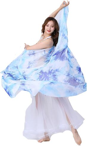 XChangeFun 250x120 سنتيمتر وشاح الرقص الشرقي الحجاب وشاح اليد ألقيت التدرج التعادل صبغ الرقص وشاح الحجاب in Kuwait