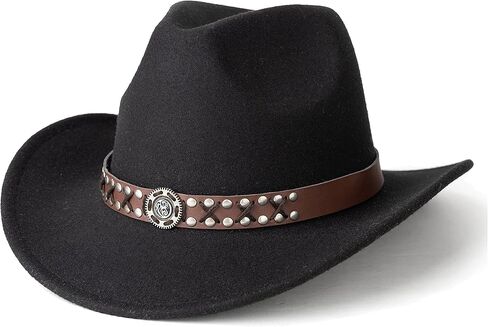 قبعة رعاة البقر الغربية وراعية البقر النسائية من Lisianthus ذات حافة واسعة in Kuwait