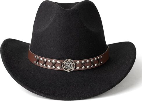 قبعة رعاة البقر الغربية وراعية البقر النسائية من Lisianthus ذات حافة واسعة in Kuwait