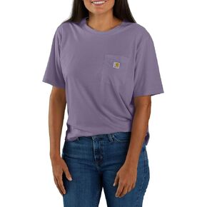 Carhartt Women's Tencel Fiber Series Loose Fit Short-Sleeve Pocket T-Shirt (Also Available in Plus Sizes)