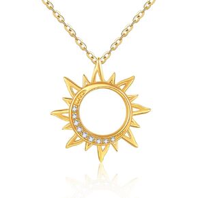 ELFRONT 14k Gold Infinity Heart/Hamsa Hand/Music Note/Claddagh/Horn Necklace Infinity Heart Jewelry Gifts for Women Girls in Kuwait