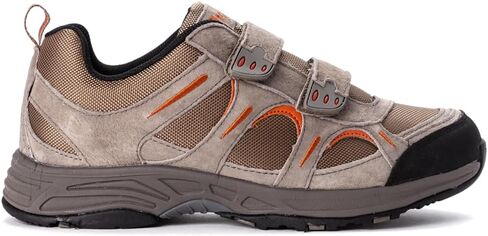 Propet Mens Connelly Strap Slip On Sneakers Shoes Casual - Grey in Saudi Arabia