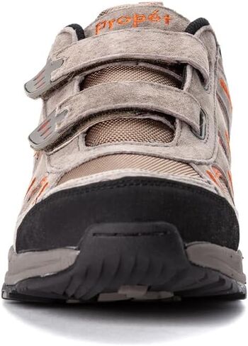 Propet Mens Connelly Strap Slip On Sneakers Shoes Casual - Grey in Saudi Arabia