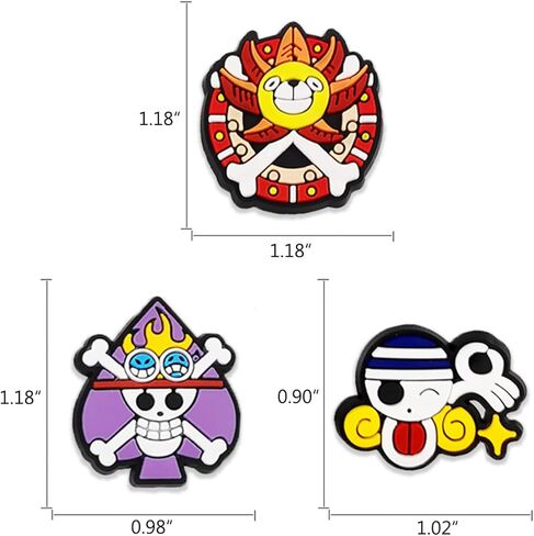 33 قطعة من حلي الاحذية بتصميم انيمي للاولاد والاطفال والمراهقين والبنات، دبابيس احذية انيمي مصنوعة من بلاستيك بي في سي، مجموعة دلايات لتزيين الاحذية واكسسوارات الاحذية in Kuwait