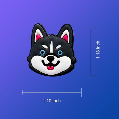 Euphaglaia Cute Dog Charms for Clog Shoes Decoration, Puppy Charms Accessories for Kids Boys Girls Party Favor in Saudi Arabia