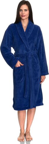 TowelSelections Women's Super Soft Plush Bathrobe Fleece Spa Robe Made in Turkey in Kuwait