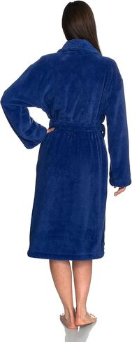 TowelSelections Women's Super Soft Plush Bathrobe Fleece Spa Robe Made in Turkey in Kuwait