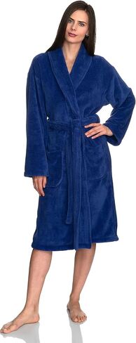 TowelSelections Women's Super Soft Plush Bathrobe Fleece Spa Robe Made in Turkey in Kuwait
