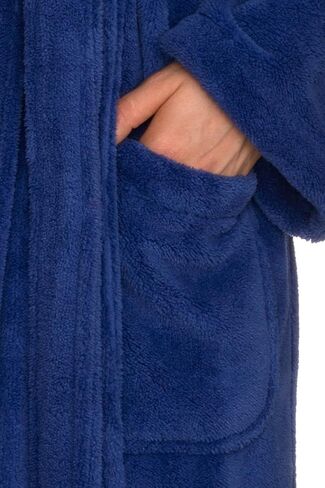 TowelSelections Women's Super Soft Plush Bathrobe Fleece Spa Robe Made in Turkey in Kuwait