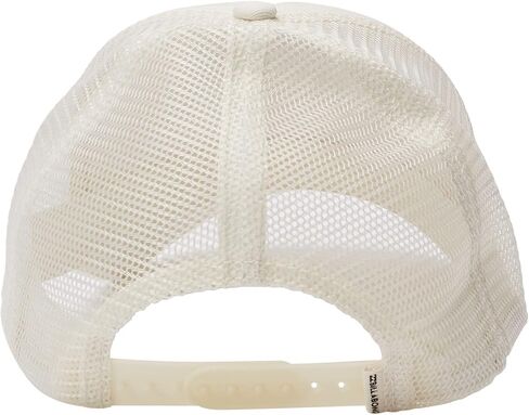Billabong Girls' California Love Pitstop Mesh Back Adjustable Trucker Hat, White, One in Saudi Arabia