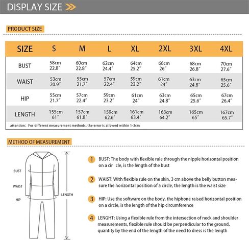 INSTANTARTS Womens Mens One Piece Pajamas Long Sleeve Rompers Onesies Zip Up Nightgown S-4XL in Kuwait